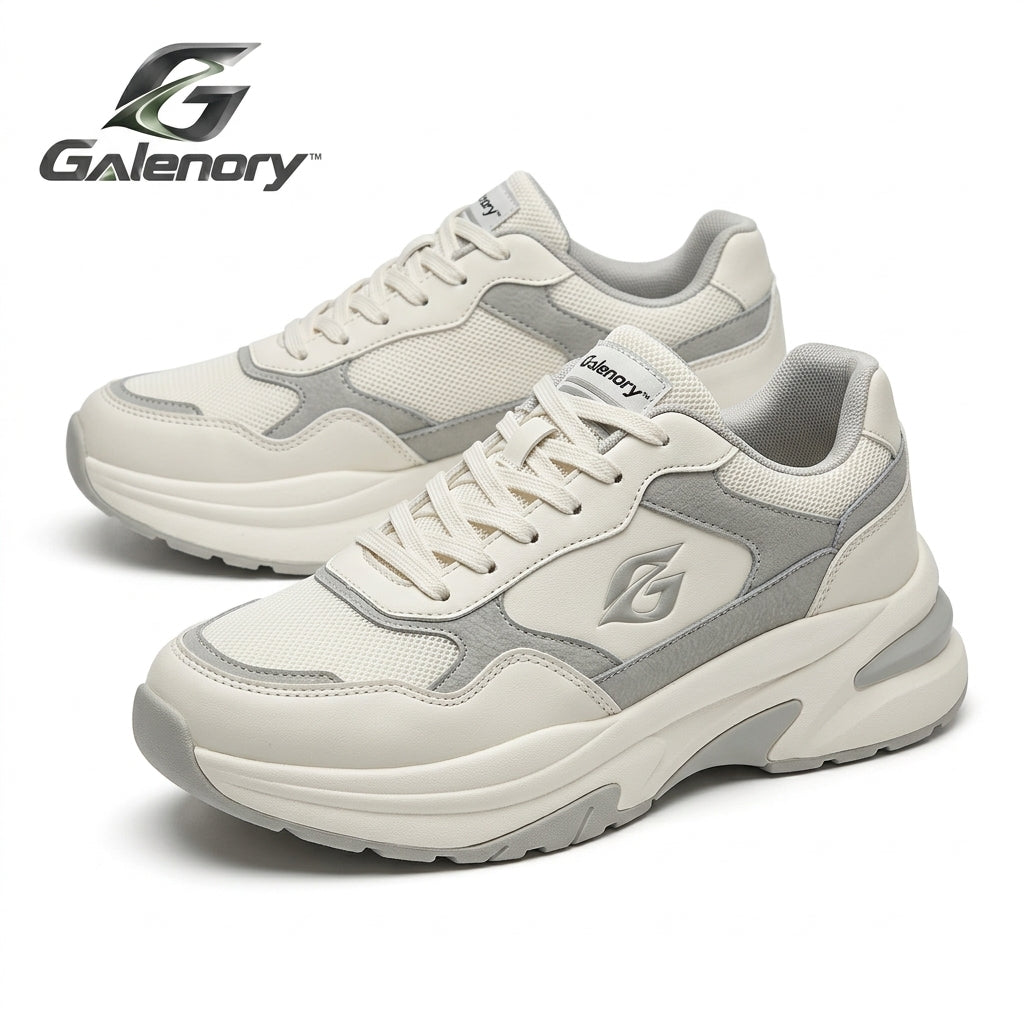 Galenory™ ElevateStep Platform Sneakers – Chunky Sole Athletic Shoes for Walking, Casual Wear, Travel & Everyday Style
