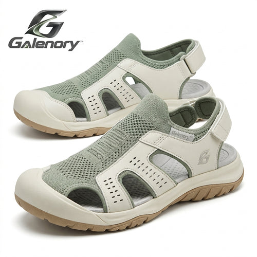 Galenory™ BreezeGuard Closed-Toe Sandals – Lightweight Summer Walking Shoes for Travel, Outdoor Activities & Everyday Comfort