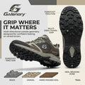 Galenory™ GripPeak Hiking Shoes – Anti-Slip Mountain Shoes for Hiking, Outdoor Trails, Adventure Travel & All-Terrain Walking