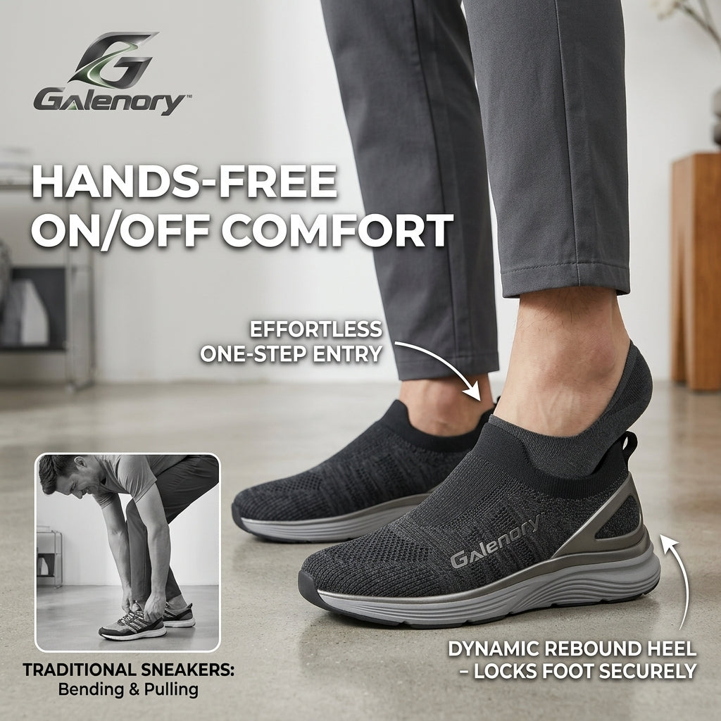 Galenory™ FeatherStep Walking Shoes – Ultra Lightweight Comfort Sneakers for Daily Walking, Travel & Active Lifestyles