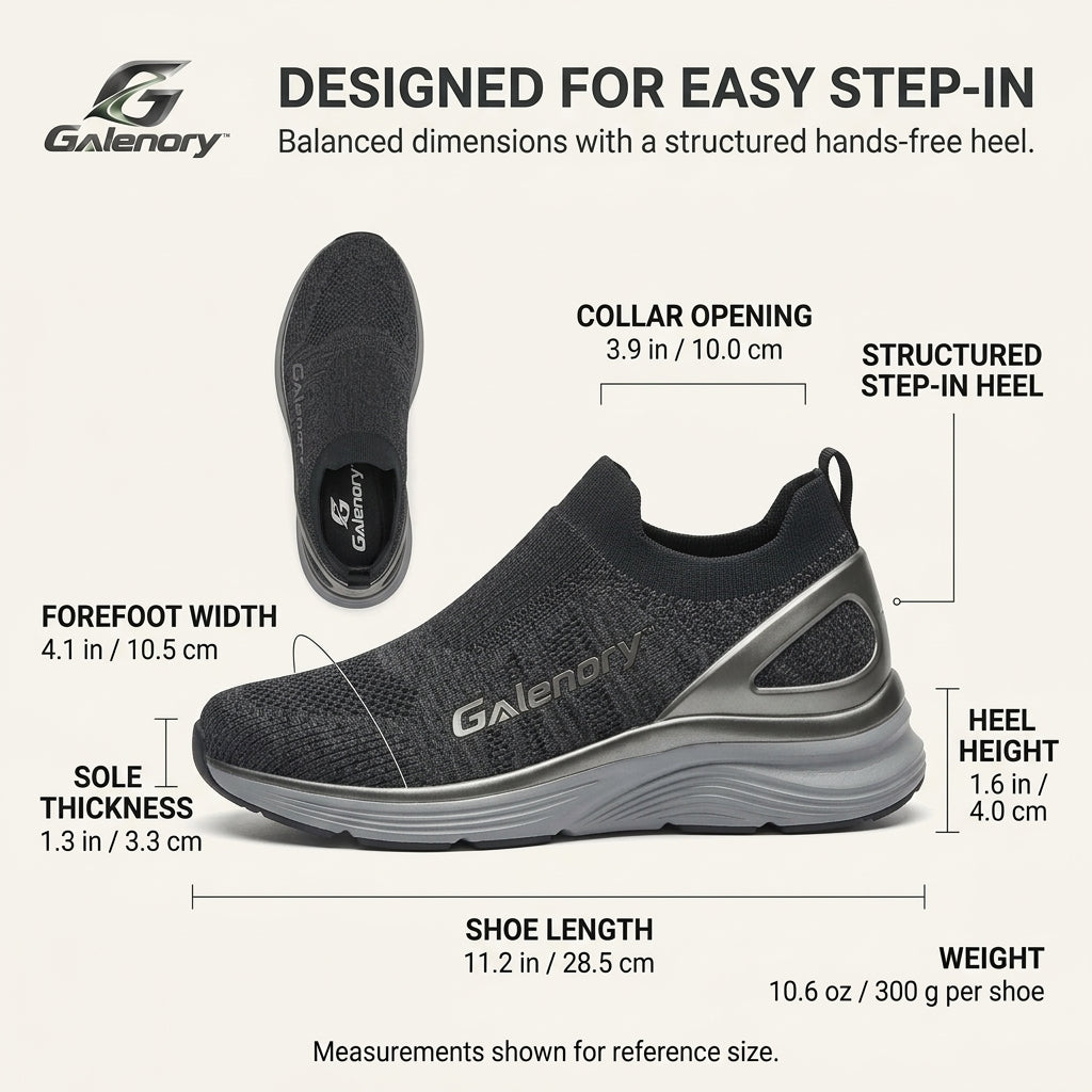 Galenory™ FeatherStep Walking Shoes – Ultra Lightweight Comfort Sneakers for Daily Walking, Travel & Active Lifestyles