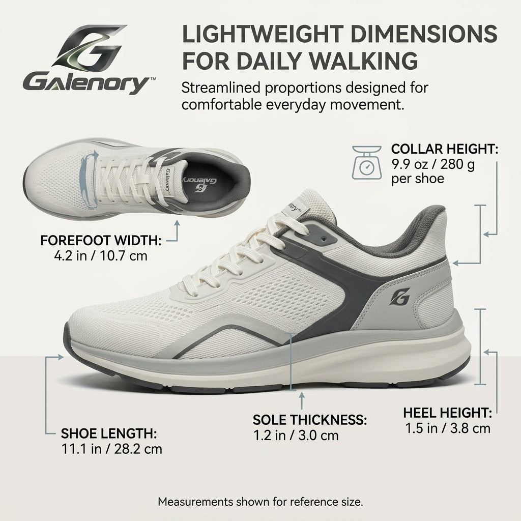 Galenory™ AirFlow Walk Sneakers – Lightweight Breathable Mesh Walking Shoes for Daily Comfort, Travel & Active Lifestyles